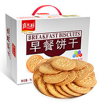 嘉士利 早餐饼干 牛奶味800g
