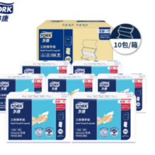 TORK 多康 擦手纸 1层180张10包（208*226mm）