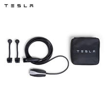 会员优享：TESLA 特斯拉 官方充电枪随车充便携式家用 新能源电动汽车 移动充电连接器model3/y/s/x(国标)