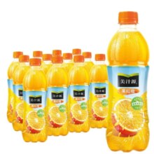 12日20点开始、京东百亿补贴：可口可乐（Coca-Cola）美汁源果粒橙 果味橙汁饮料整箱装 450mL*12瓶