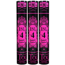亚狮龙（RSL） 羽毛球鸭毛球12只装/桶耐打稳定比赛训练 RSL4号 8桶装 1筒
