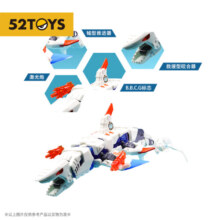 52TOYS BEASTBOX猛兽匣系列大白鲨 鲨鱼变形玩具模型潮玩机甲礼物摆件 猛兽匣系列大白鲨