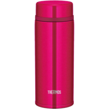 膳魔师（THERMOS）不锈钢真空保温杯轻巧便携随身水杯JNW-350SBR草莓红色350ml