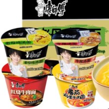 康师傅 方便面 经典好汤4味8桶 +尝鲜杯4桶