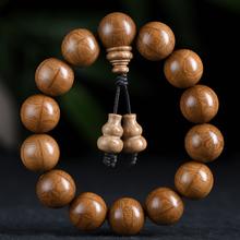 玄同 六道木老料佛珠手串念珠手持老料手珠男女款文玩 老料1.5cm*15颗