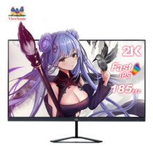 优派（ViewSonic）27英寸 2K电竞显示器 FastIPS 170Hz/185Hz/240Hz HDR 1MS 低蓝光电脑屏幕 满血小金刚 外接显示屏 185Hz高刷VX2758-2K-PRO