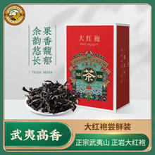 Tiger Mark 虎标茶 叶乌龙茶武夷岩茶大红袍盒装64g 特级茶叶 茶叶礼盒 送礼佳选