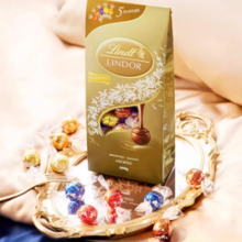 Lindt 瑞士莲 Lindor系列 混合装/黑巧巧克力球 600g（约50粒） 赠软心12g*4粒+龙年礼品袋