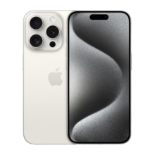 plus会员、需首购：Apple苹果15pro A3104 白色钛金属 256GB