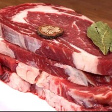 京东超市海外直采 原切草饲眼肉牛排2kg（10片装）轻食健身减肥减脂