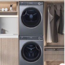 618预售、plus会员：海尔（Haier）洗烘套装纤美直驱洗衣机BD376+376洗烘套装 【376+376云溪顶配款】精华洗+双擎双变频热泵烘干机