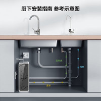 Haier 海尔 净水器鲜活水pro家用净水机5年RO反渗透超级上新-鲜活水pro1000G