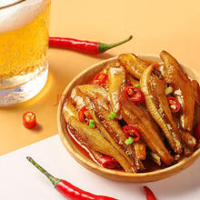 劲仔 小鱼仔小鱼干零食即食麻辣毛毛鱼香辣批发湖南特产盒装 劲仔小鱼香辣味 70g