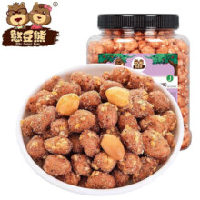 需首单、Plus会员:憨豆熊琥珀花生米蜂蜜味500g/罐