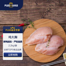 Tyson 泰森 X PLUS会员联名款 鲜冻鸡胸肉 2.2kg