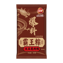 plus会员:三全霸王粽 大五花肉粽 200g 1只装