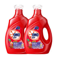 京东PLUS：OMO 奥妙 全自动3合1洗衣液 3kg*2瓶 怡神薰衣草