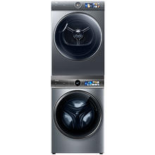 京东PLUS：Haier 海尔 XQG100-BD14386TLU1+HGY100-F386U1 热泵式洗烘套装 至尊灰