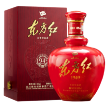 plus会员：剑南春 东方红1949 52度  500ml 赠送礼袋+东方红1949 46°100ml