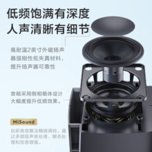 小米（MI）AI音箱二代升级版蓝牙wifi小爱同学人工语音遥控智能音响家用闹钟mini小艾网络低音炮 小米AI音箱（第二代）