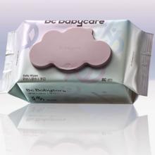 凑单7.76/包babycare紫盖湿巾大包装80抽3包