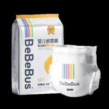 Plus会员：bebebus  金标茶树精华纸尿裤  试用装L4片（9-14kg) 限购一包