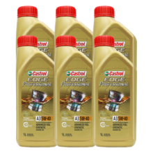嘉实多（Castrol）极护 钛流体 全合成机油 5W-40 SN 1L*6支 新加坡原装进口