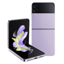 京东百亿补贴、PLUS会员：三星 SAMSUNG Galaxy Z Flip4 掌心折叠设计 立式自由拍摄系统 8GB+256GB 5G折叠屏手机 幽紫秘境