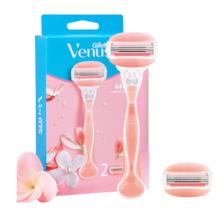 Gillette 吉列 Venus维纳斯白茶剃毛刀刮毛刀脱毛刀手动女士脱毛刮毛刀头女