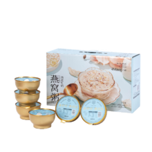 PLUS会员、需首购：燕叨叨 燕麦牛奶燕窝粥礼盒 248g*6碗/箱