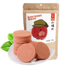 plus会员：沂蒙公社 山楂片280g*1袋*5件 山东特产山楂片