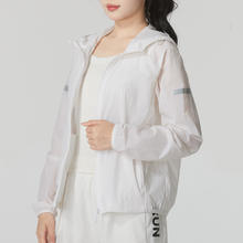 Lanbu蓝步上衣夹克女士皮肤衣新款运动服休闲跑步外套L24916-01