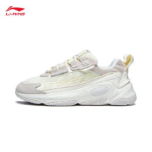 PLUS会员：李宁（LI-NING）星云 2K丨中国色系列情侣款女鞋运动鞋老爹鞋AGCT078