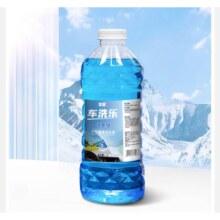 京东PLUS会员：蓝星车洗乐汽车玻璃水夏季 0℃ 1.2L * 1瓶