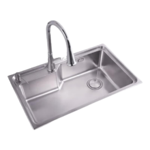 618预售、plus会员：KOHLER 科勒 利欧304不锈钢家用单槽厨盆（不含水龙头）