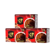 TRUNG NGUYEN LEGEND中原G7速溶美式黑咖啡 咖啡豆粉固体饮料 30g*4盒（3盒+赠1盒）可冲60杯