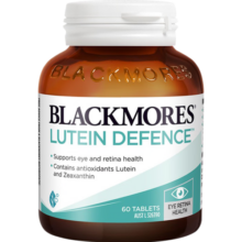 澳佳宝Blackmores 叶黄素 成人护眼宁片 多效护眼过滤蓝光缓解视疲劳含玉米黄素 澳洲进口 【1瓶装】60粒