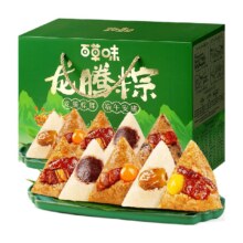 88vip、再降价：百草味 龙腾粽礼盒粽子 1040g