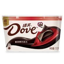 88VIP会员：Dove 德芙 香浓黑巧克力252g