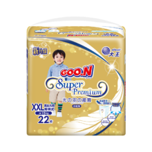 plus 立减：大王（GOO.N） 光羽 小短裤XXL22片(14-19kg)*2件