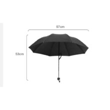 plus：黑胶手动折叠雨伞
