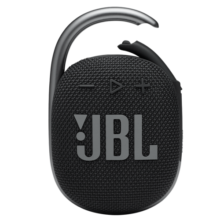 JBL CLIP4 无线音乐盒四代  便携蓝牙音箱 低音炮 户外迷你小音响 防尘防水音响  朋友礼物  黑色