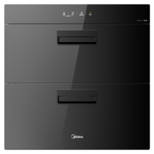 美的（Midea）消毒柜嵌入式家用 新升级光波2.0 110L双层大容量餐具碗柜碗筷婴儿奶瓶 MXV-ZLP90Q15S Pro