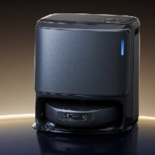 新品预售、PLUS会员：云鲸 扫地机器人 逍遥001 扫拖一体自动清洗拖布烘干基站集尘 双芯双目清洁 上下水套装深空灰