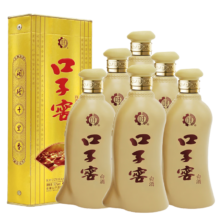 预售:口子窖 五年型 兼香型白酒 50度 550ml*6瓶整箱装 【容量升级】