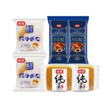 88VIP:桃李 酵母面包+纯蛋糕+巧乐角 共540g