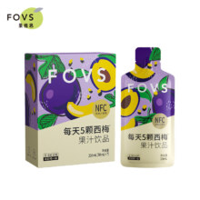 FOVS果维思每天5颗西梅果汁饮品 30ml*7袋