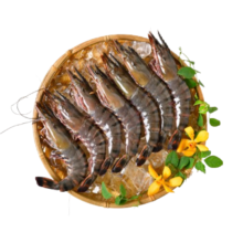 京东生鲜 泰国活冻黑虎虾(特大号21/30规格)850g 17-26只/盒 海鲜水产＋凑单品