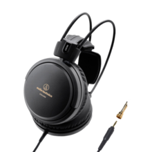铁三角 A550Z 高解析艺术监听耳机 黑色 HIFI耳机 音乐耳机 居家娱乐