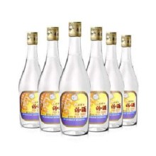 汾酒 出口玻汾 53度 清香型白酒 500ml*6瓶 整箱装
